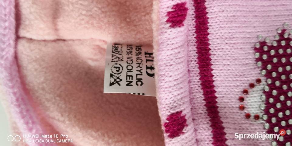 Czapka z szalikiem dziewczynki Nakrycia głowy, szaliki i rękawiczki Piotrków Trybunalski