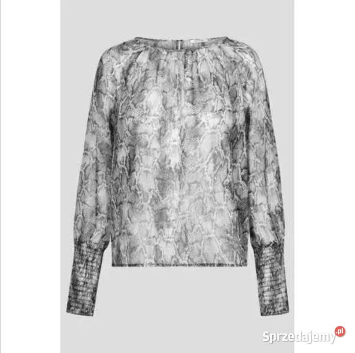 Nowa luźna bluzka z wężowym wzorem Orsay XS34