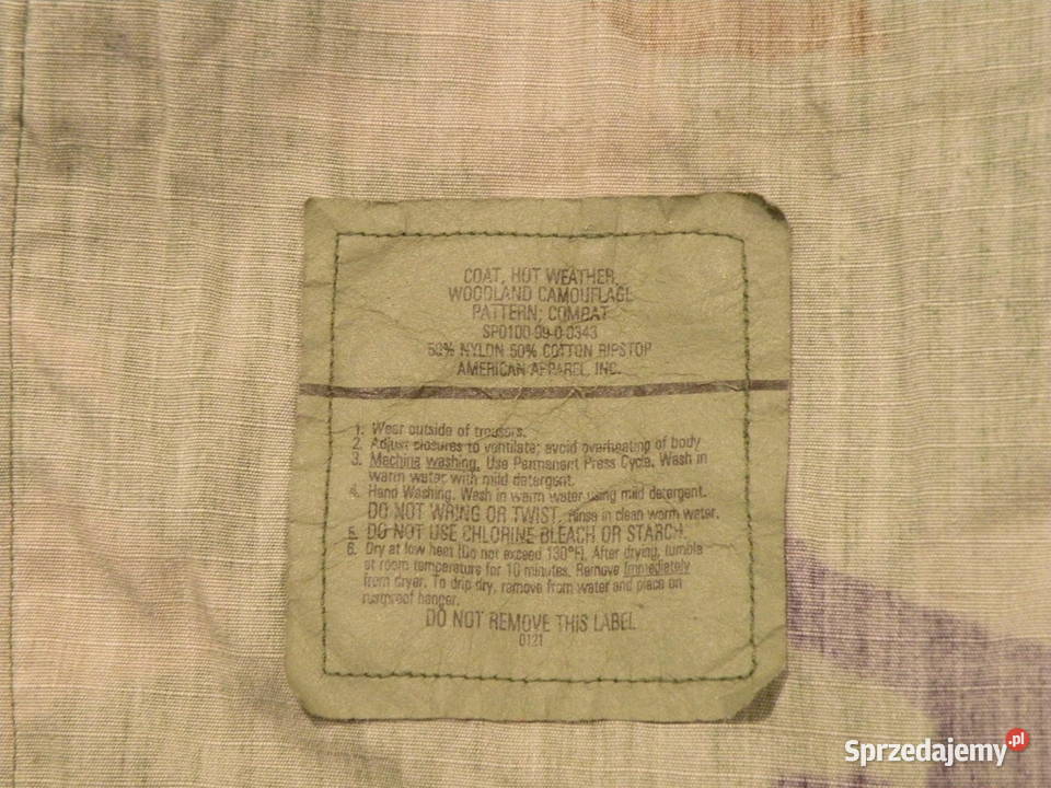 Bluza BDU woodland medium ripstop 99r Militaria Wrocław