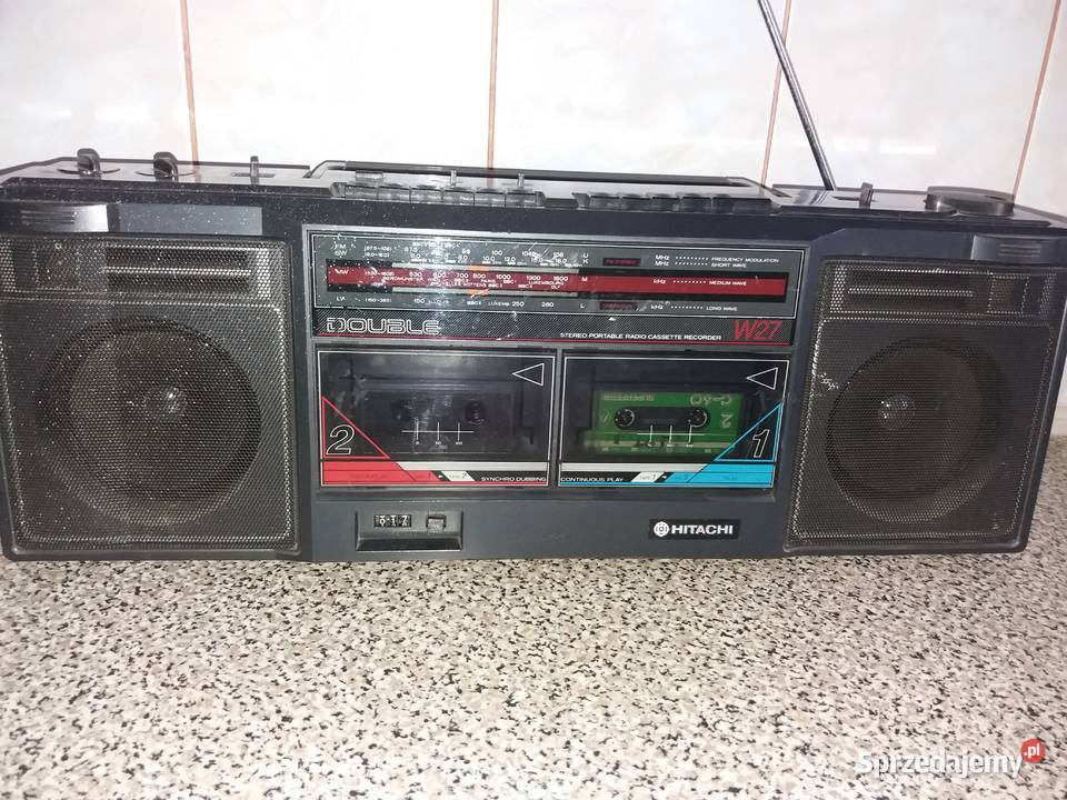 Radiomagnetofon Hitachi W27