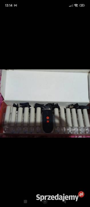 Zestaw bezprzewodowych świec choinkowych LED lubelskie Zwierzyniec sprzedam