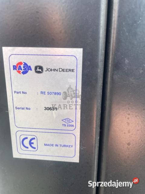 John Deere chłodnica wody RE507890 Jastrzębniki