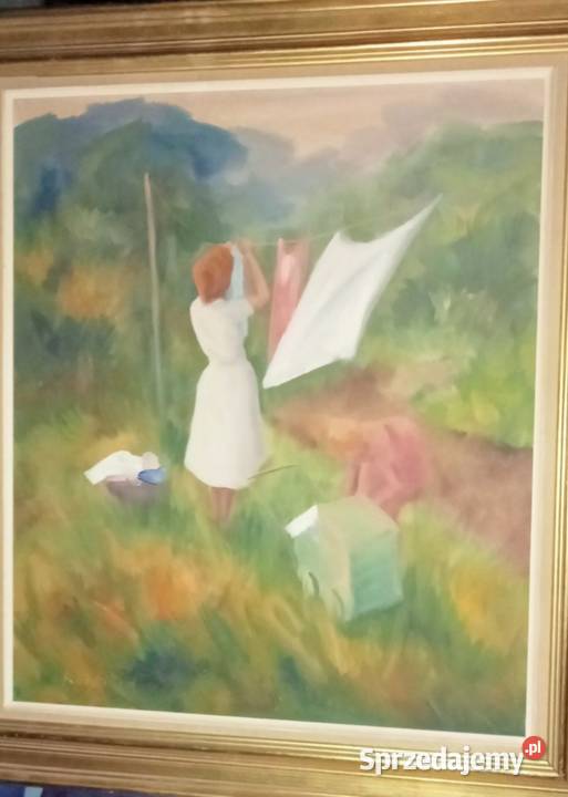 Obraz olejny malarz Sygnatura artysta Daniel Malarstwo Grójec