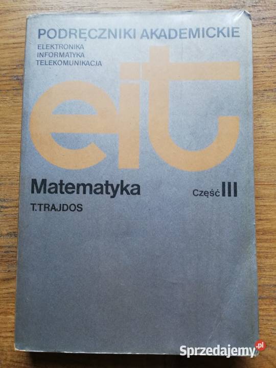 Matematyka czIII T Trajdos Kraków sprzedam