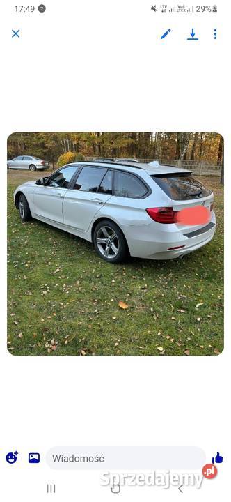 Sprzedam Bmw F 30 super stan biały BMW