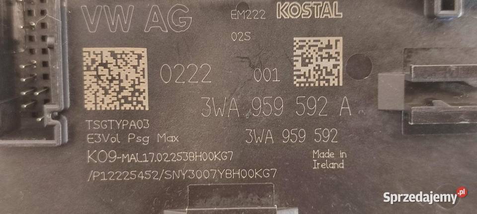 VW TAYRON MODUŁ DRZWI 3WA959592A dolnośląskie