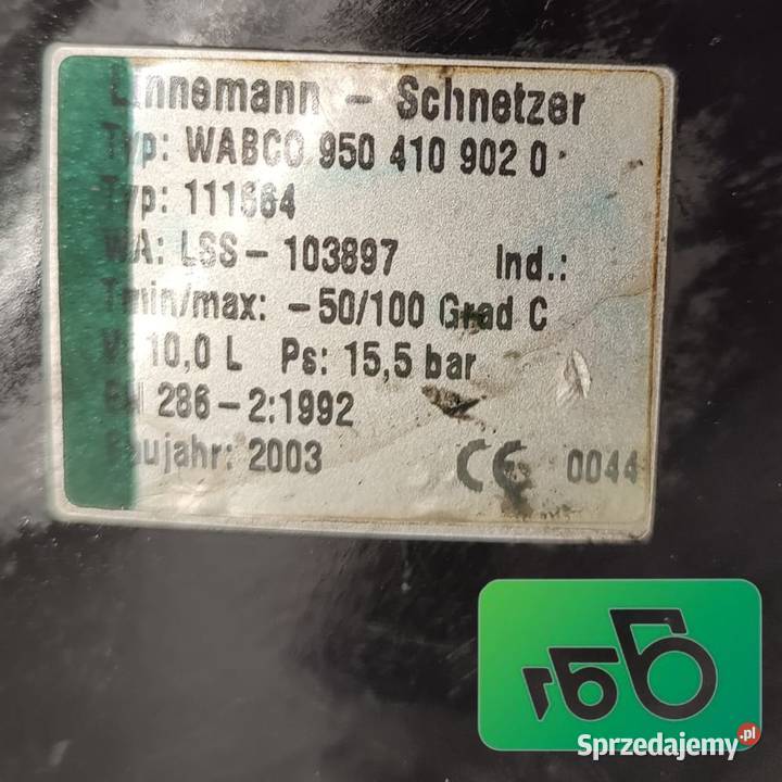 Układ Pneumatyczny Sprężarka 4111415030 WABCO Wilkowo sprzedam