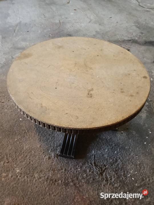 Okrągły stół drewniany renowacji Nawojowa sprzedam