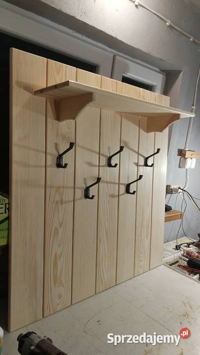 Skrzynia drewniana z oparciem podwójne dno 45cm świętokrzyskie Radków