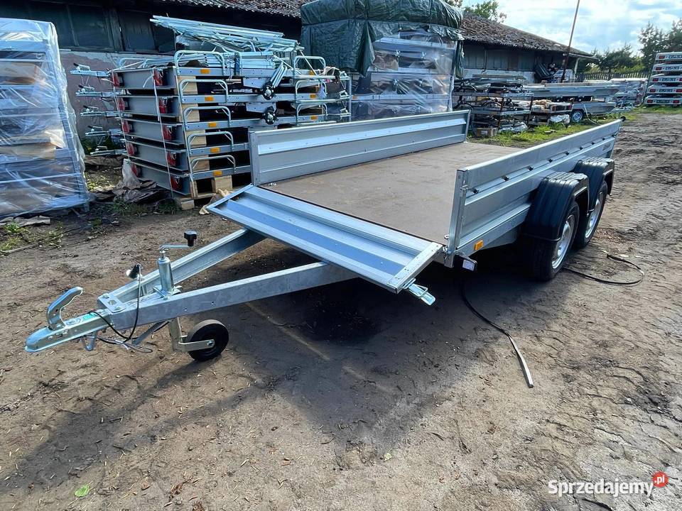 Przyczepa dwuosiowa Zasław 330TD 750 DMC Raty Piła