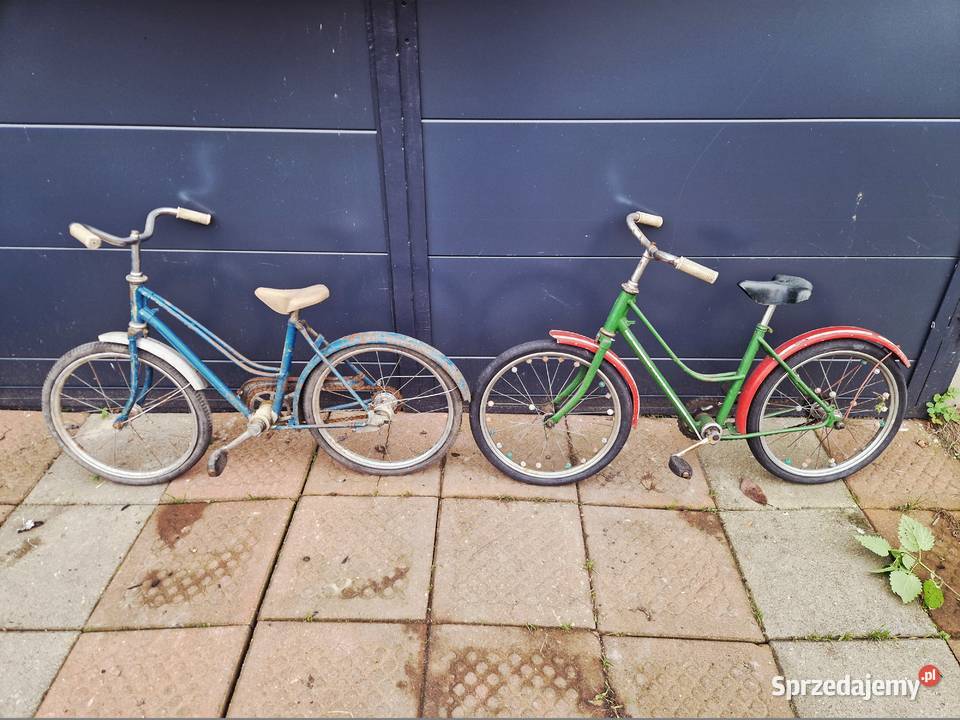 Stary rower dziecięcy dwie sztuki wielkopolskie Turek sprzedam