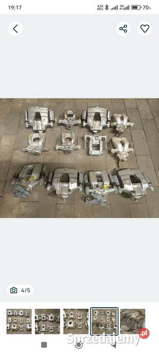 Zaciski hamulcowe mix nowe Orzesze sprzedam