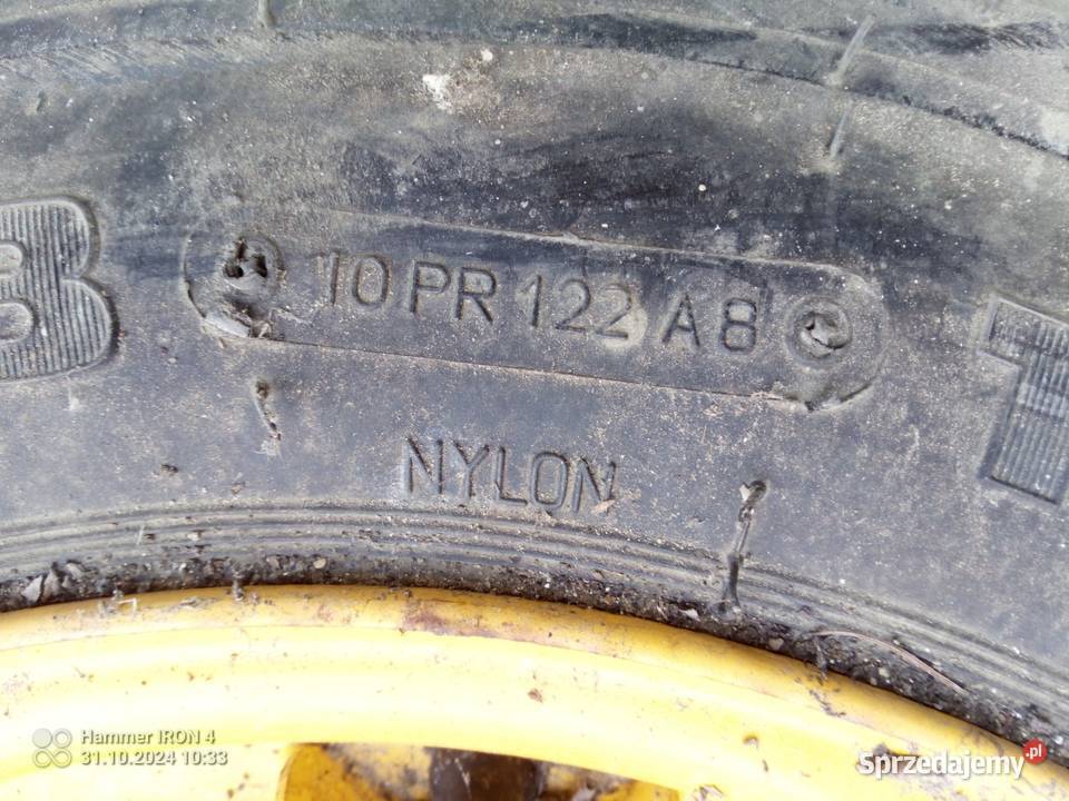 Sprzedam komplet kół JCB bocat 1075 153