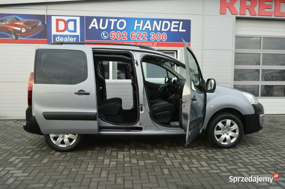 Peugeot Partner Tepee 12i Gaz LPG Bezwypadkowy autoalarm Hrubieszów