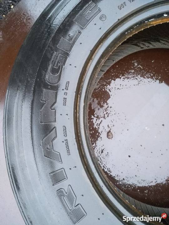 OPONA 26570 R195 TRIANGLE BIEŻNIK 5MM NA PRZÓD sprzedam