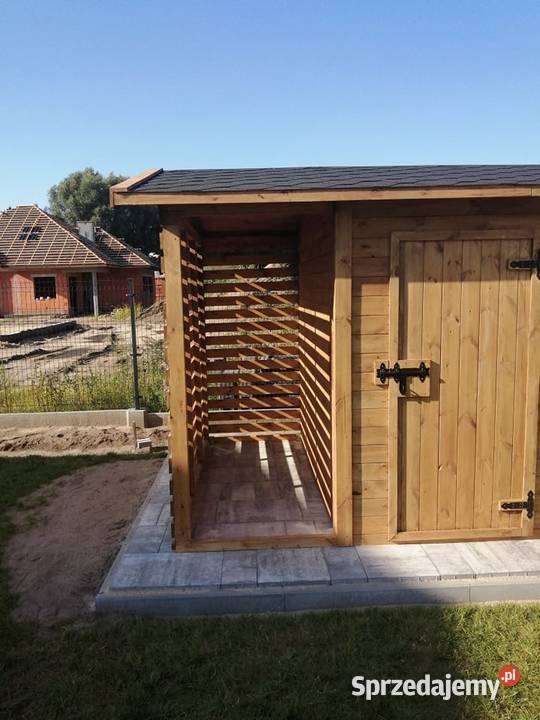 Domek narzędziowy Drewutnia pomieszczenie na Domki narzędziowe mazowieckie Warszawa