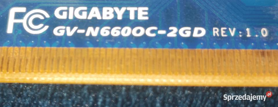 Karta graficzna GIGABYTE GVN6600C GD Karty graficzne Kraków sprzedam