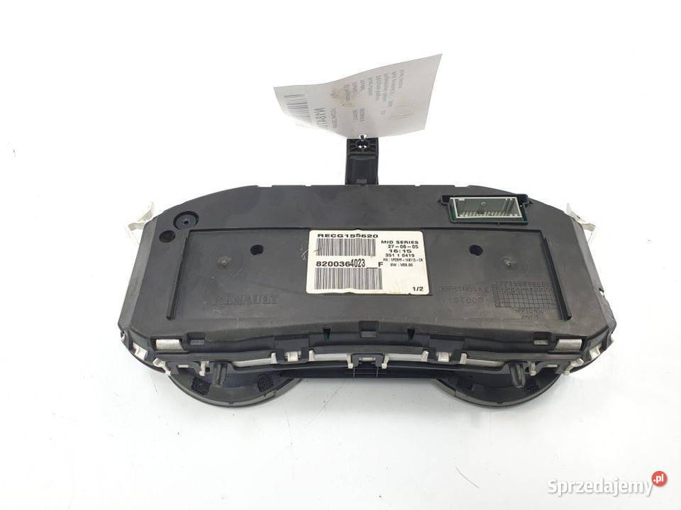 LICZNIK ZEGAR RENAULT MEGANE II 8200364023 Lipno
