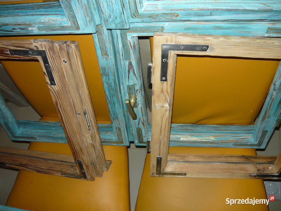 stare okna drewniane REWITALIZACJI Katowice sprzedam