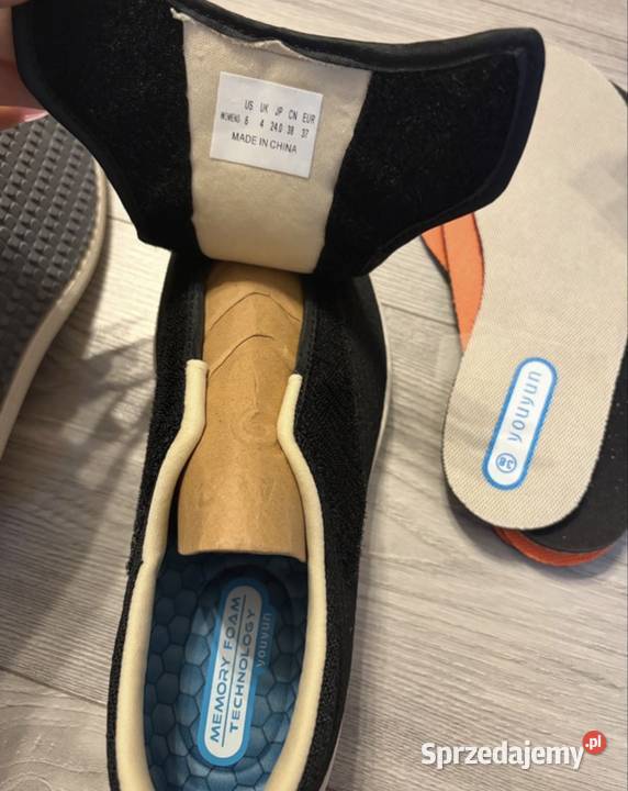 Nowe buty na rzepy ortodontyczne łagodzące Warszawa