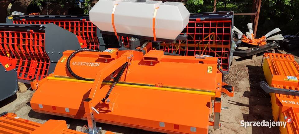Hydrauliczna zamiatarka ZML180 z koszem i Wrocław