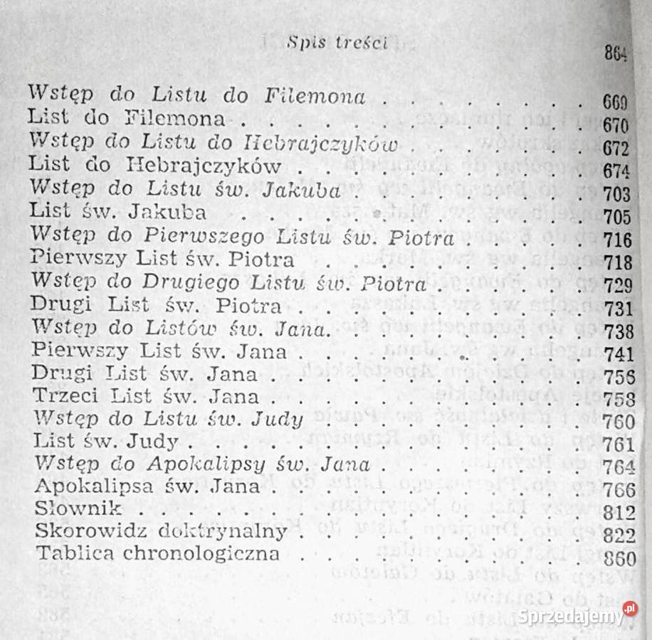 Pismo Święte Nowego Testamentu red Władysław Rok wydania 1991 Chełm