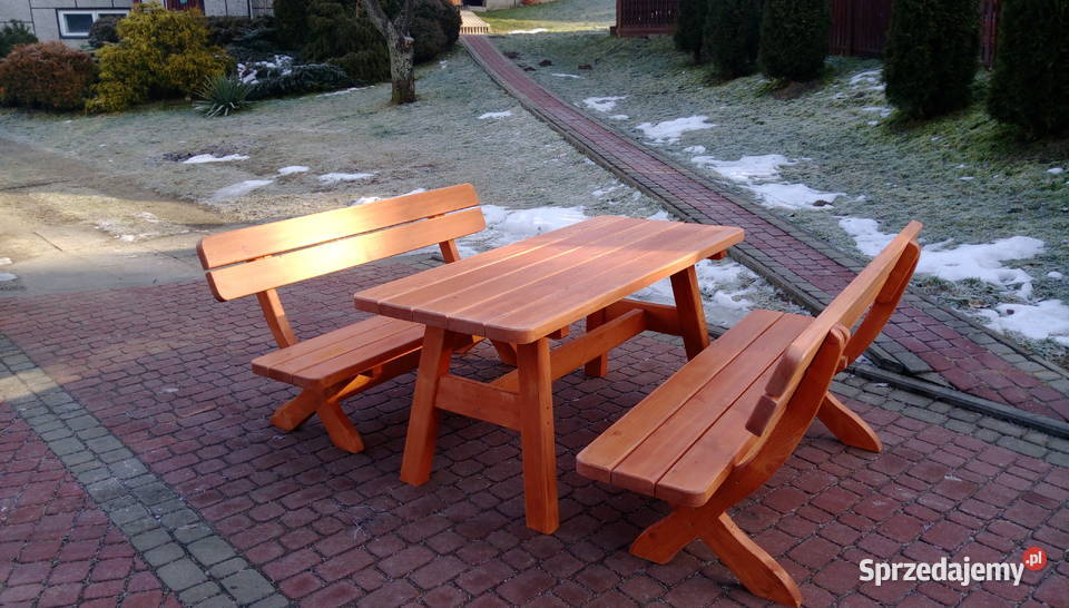 Meble ogrodowe komplet ogrodowy biesiadny zestaw opolskie sprzedam