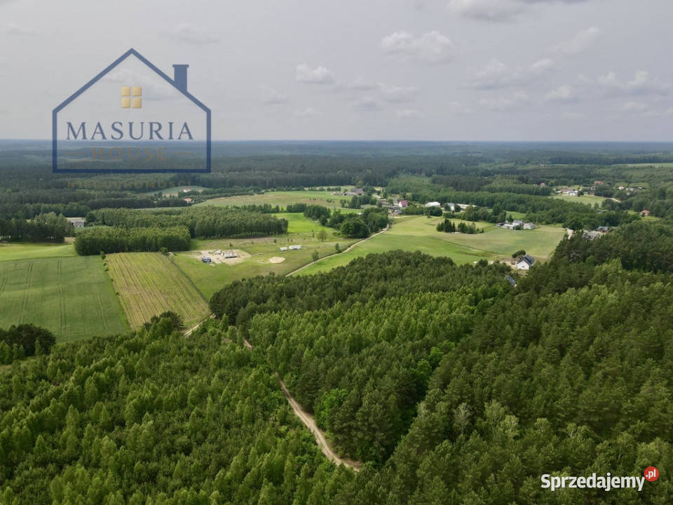 Działka budowlana KĄCIKI 24600m2 utwardzona warmińsko-mazurskie Kąciki