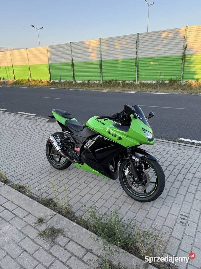 Kawasaki Ninja 250125 na Kat B A1 Super Stan nieuszkodzony Białobrzegi
