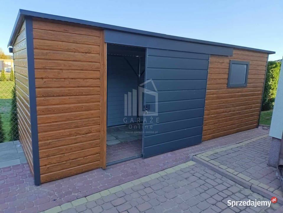 Schowek domek ogrodowy 5x25m Drzwi przesuwne Ruda Śląska sprzedam