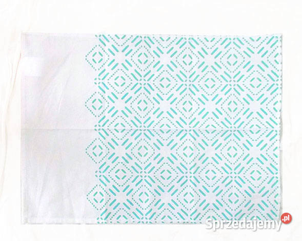 turkusowa serewetka 50x70 bawełniana serwetka we łódzkie Łódź sprzedam