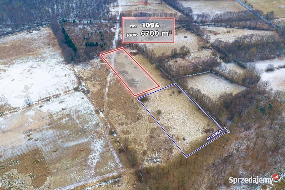 Na sprzedaż działka rolna o pow 6700 m 0m