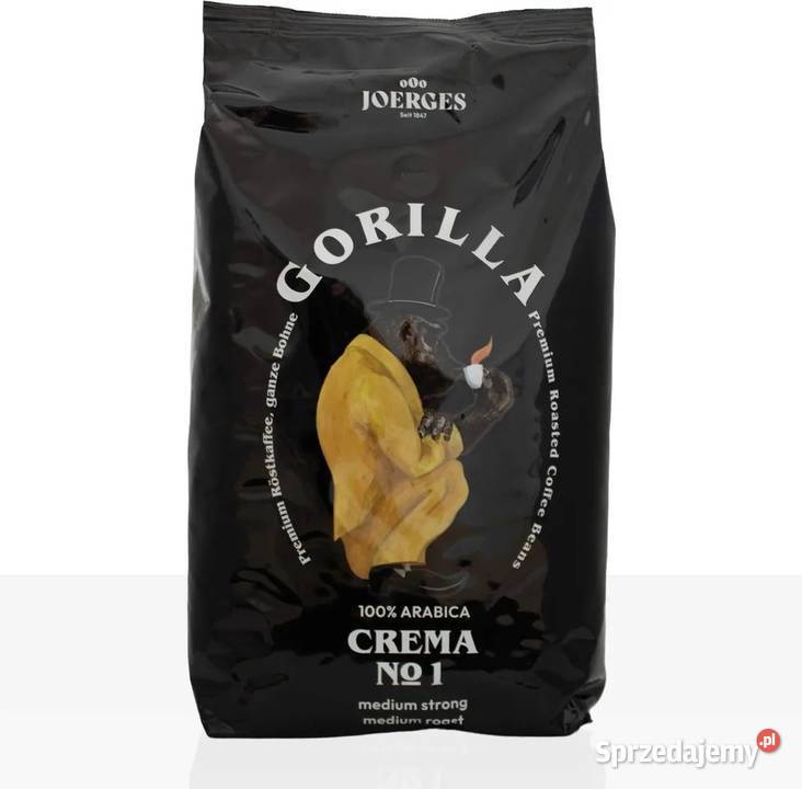 Joerges Gorilla Crema1 Espresso 1 X 2 Ziarnista Świdnica