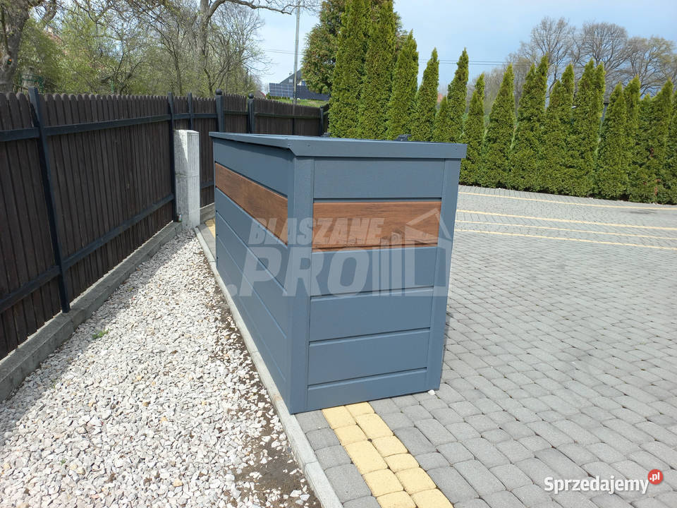 Zabudowa koszy na śmieci wiata śmietnikowa lubelskie Chełm sprzedam