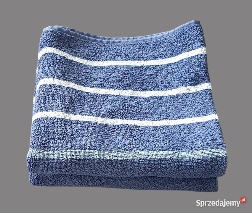 Ręcznik kąpielowy bawełniany Bruno Banani niebieski Chrzanów