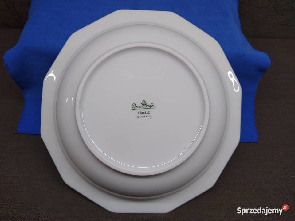 Misa Rosenthal Biała Maria 21 Porcelana i szkło Kalisz