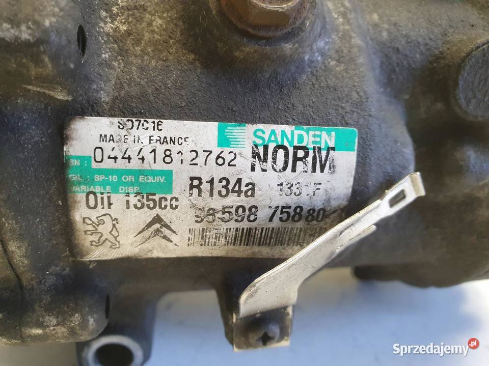 SPRĘŻARKA KLIMATYZACJI Peugeot 308 I 16 HDI Rudka sprzedam