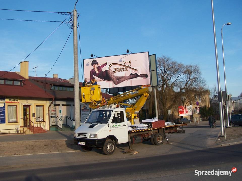 Nowa Konstrukcja Reklamowa Billboard na jednej