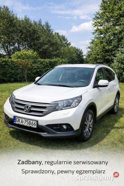 Honda crv 20 2013 gaz automat 4x4 Polska serwis radio CR-V Toruń