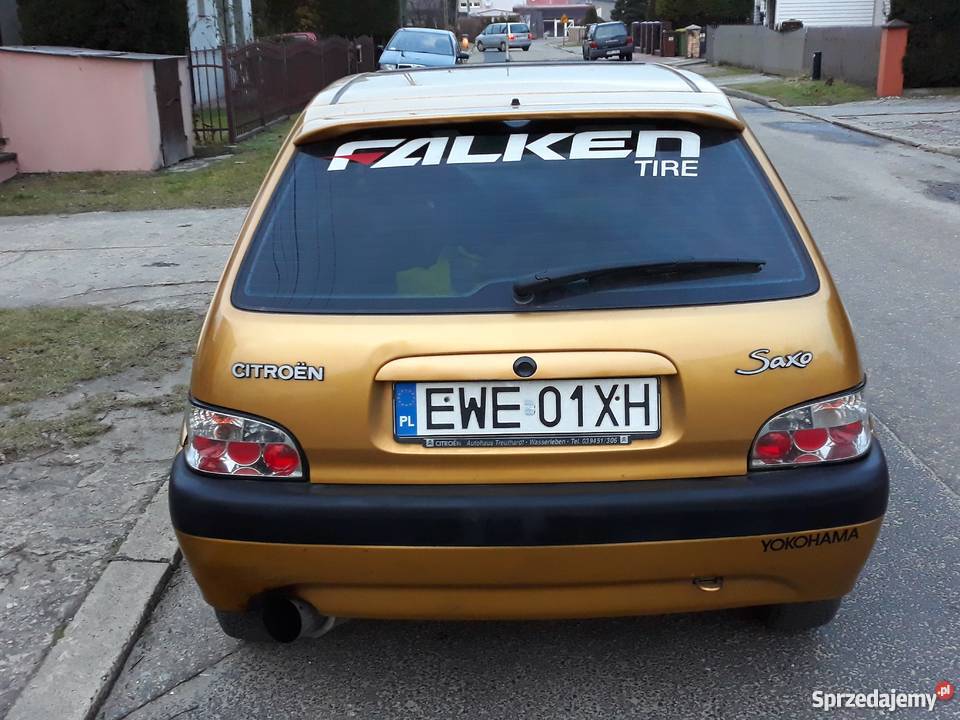 Citroen Saxo VTS sport do negocjacji Wieruszów