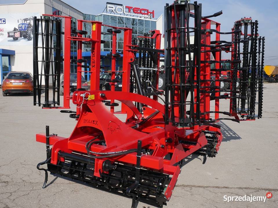 Agregat Uprawowy RolEx hydraulicznie składany nieuszkodzony Agregaty Krasnystaw
