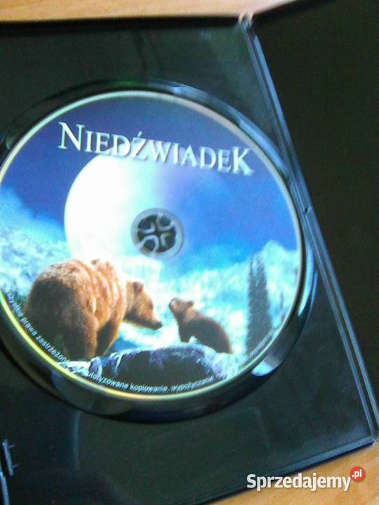 NIEDŹWIADEK JeanJacques Annaud DVD Warszawa