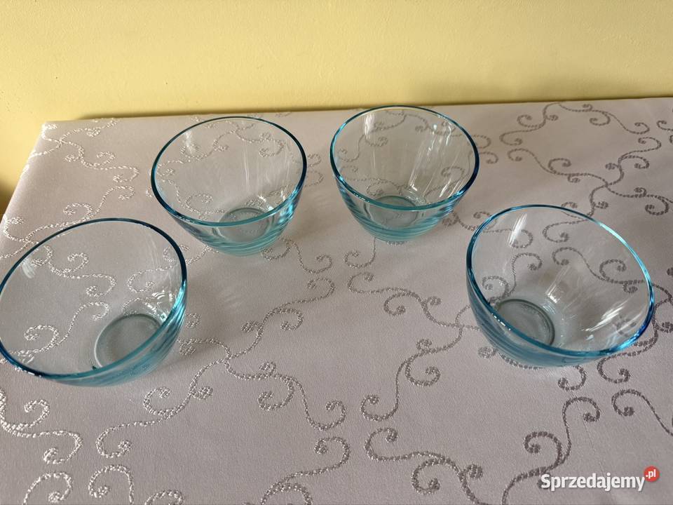 Zestaw 4 Salaterek Rocco Bormioli Blue 200ml Salaterki i półmiski Czerwionka-Leszczyny