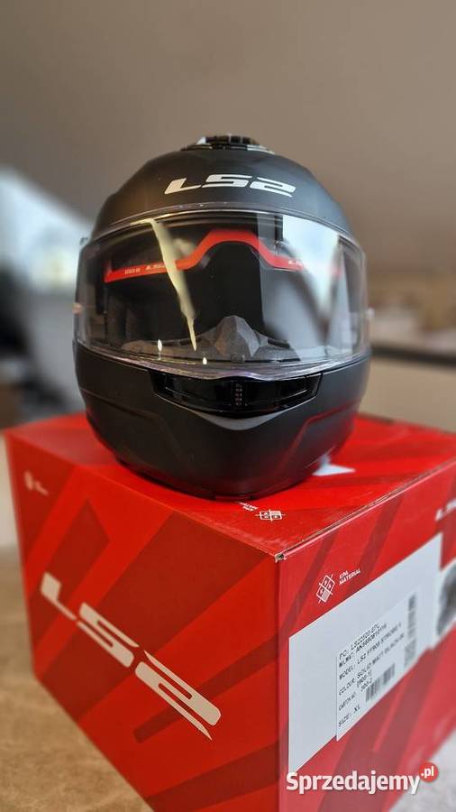 Kask Motocyklowy LS2 FF908 Szczękowy Czarny Mat Kaski Świebodzin
