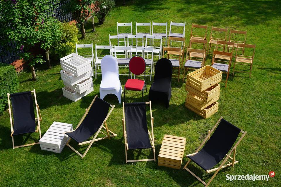 Wynajem krzeseł składanych wypożyczalnia stoły Wieliczka