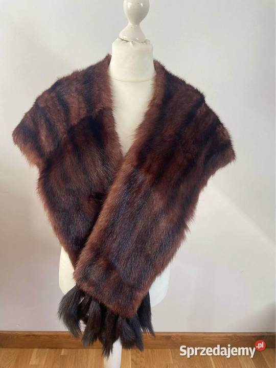 Etola bolerko narzutka z norek Pozostałe Legnica sprzedam