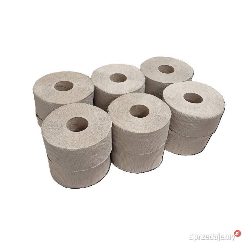 PAPIER TOALETOWY WPDpapier JUMBO SZARY 12 ROLEK podlaskie Bielsk Podlaski