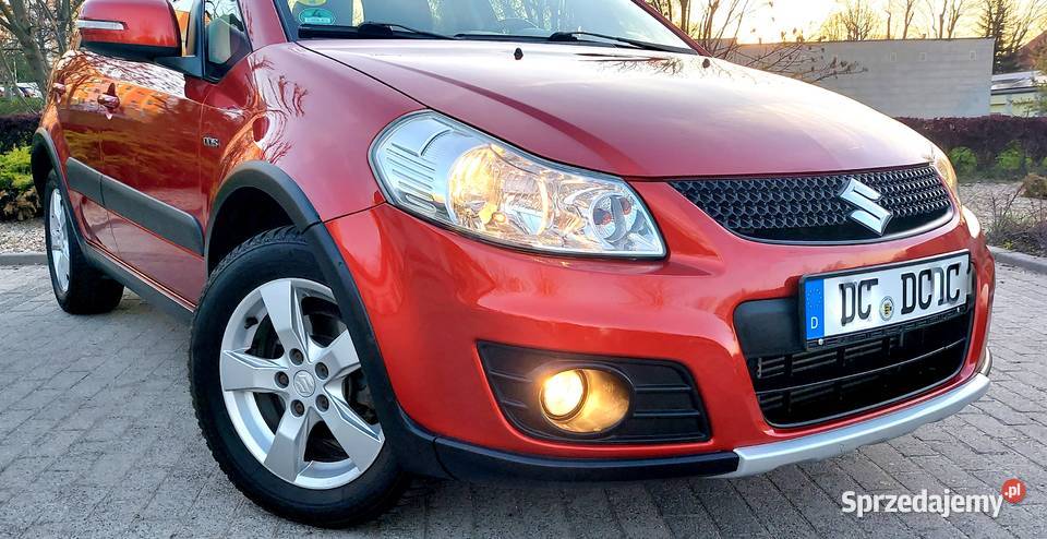 Suzuki SX4 20 DDiS 135 4x4 6 Biegów Hak Navi wielofunkcyjna kierownica Dzierżoniów