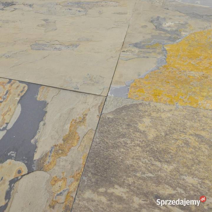 Płytki Łupek Indian Autumn Naturalny 60x40x12 Poznań