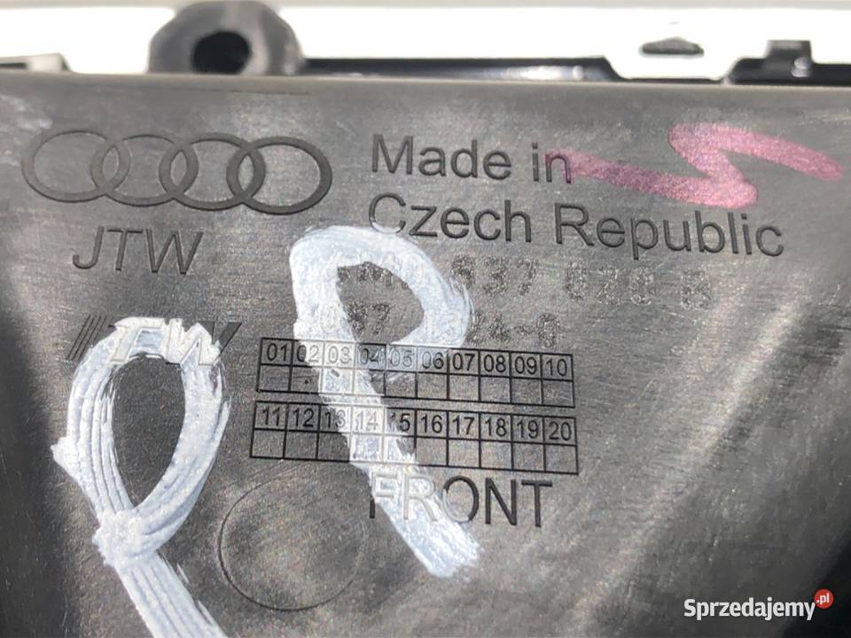 KLAMKA WEWNĘTRZNA PRAWY PRZÓD AUDI Q7 4M SUV